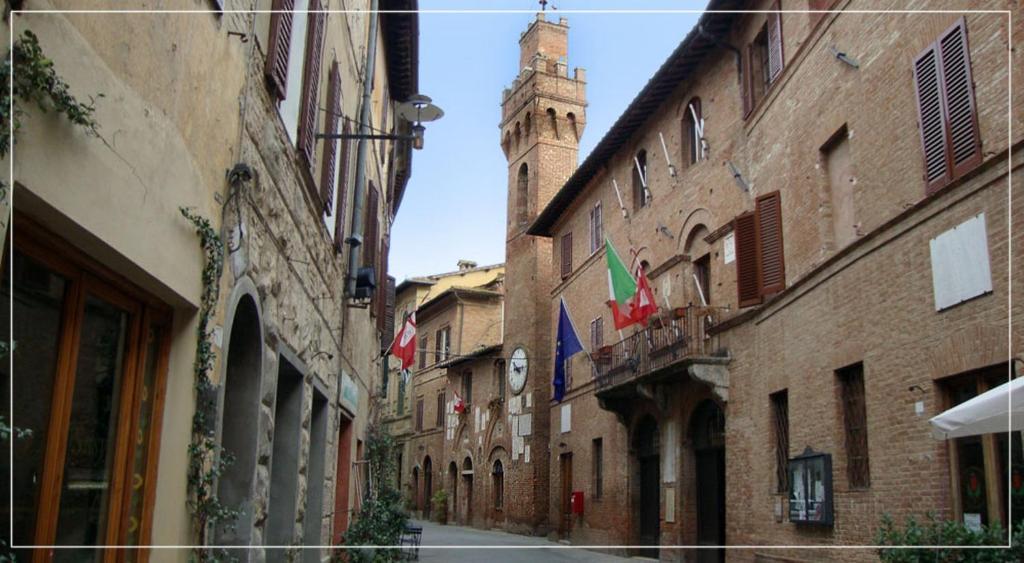 Hotel Ghibellino Buonconvento Exterior foto